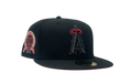 California Angels 59 Fifty Black/ Red